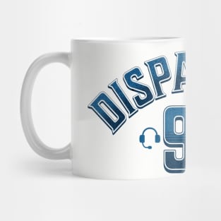 911 Police Dispatcher First Responder Arched 911 Mug